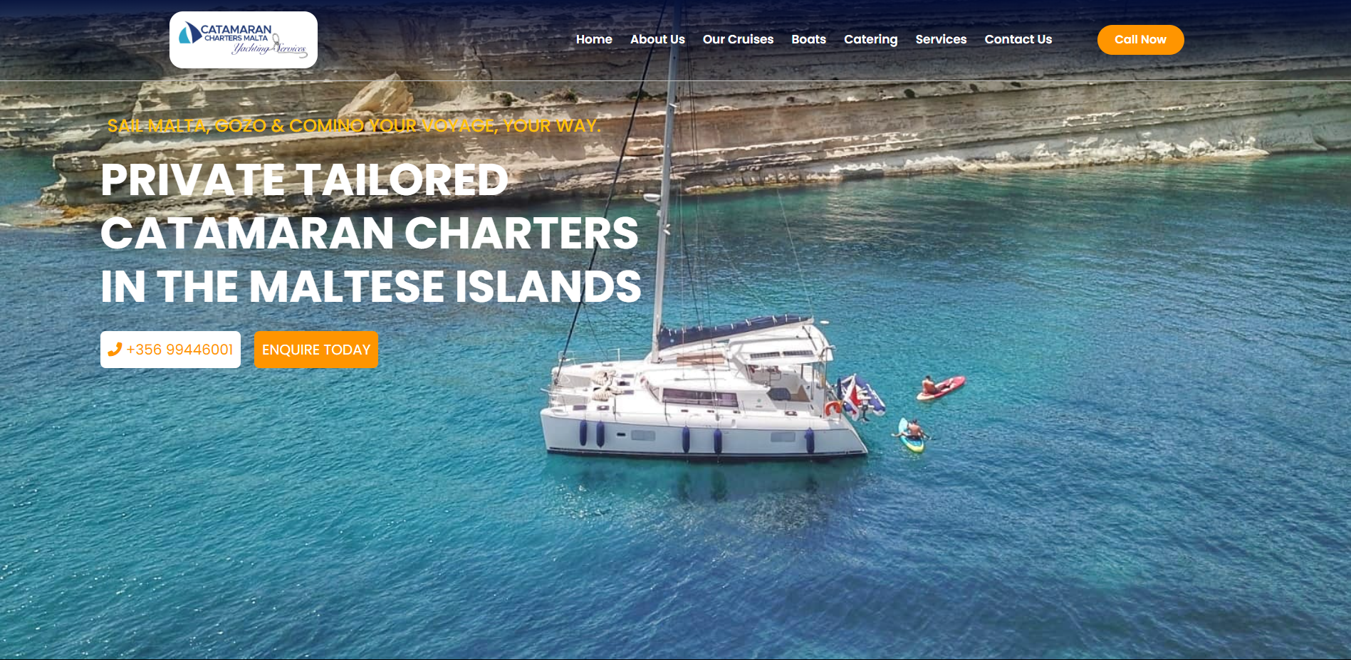 Catamaran Charters Malta